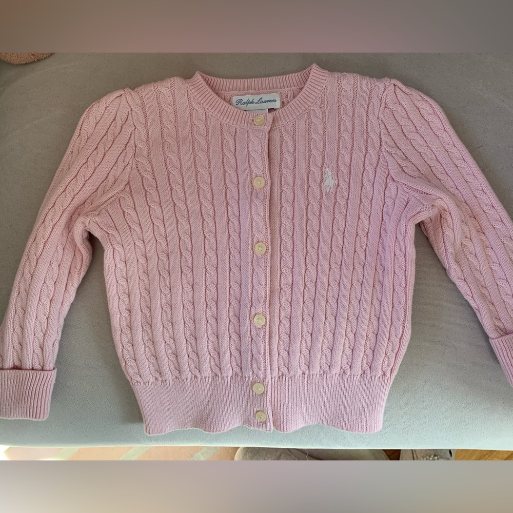 NWOT Ralph Lauren cableknit sweater